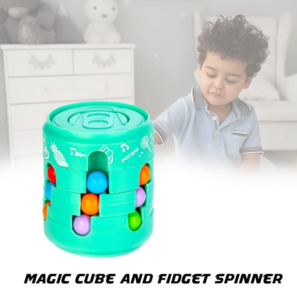 Smart Bean Puzzle Cube – Anti-Stress Fidget Toy for Kids, Teens & Adults