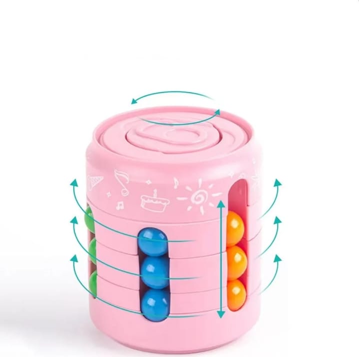 Smart Bean Puzzle Cube – Anti-Stress Fidget Toy for Kids, Teens & Adults